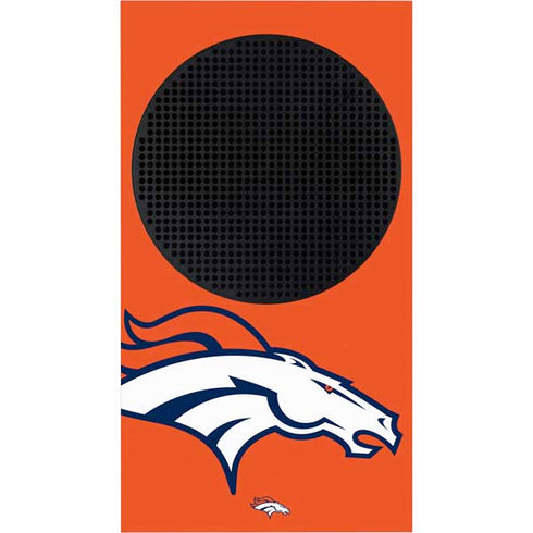 NFL Denver Broncos Large Logo Xbox Series S Console Skin